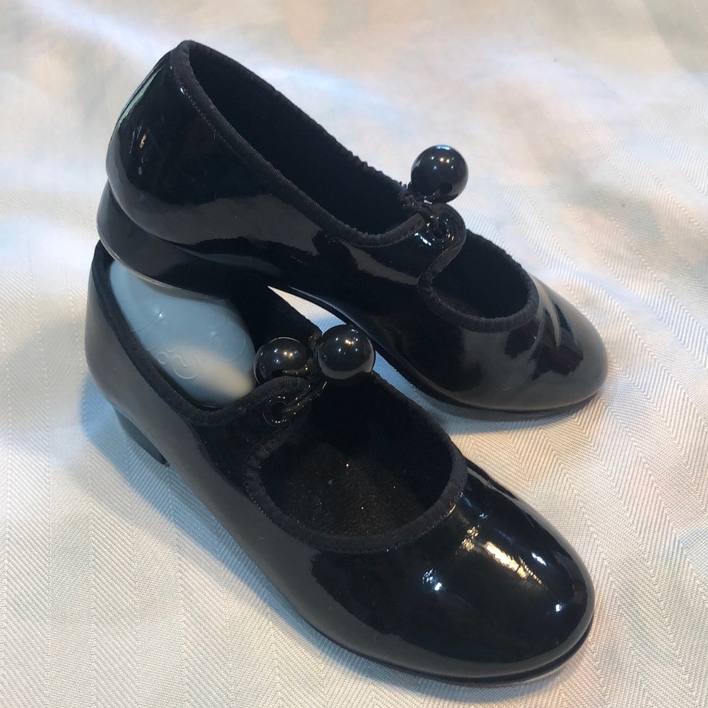 Little Kid Tap Shoes Black